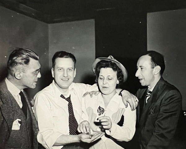 Bad Axe Theatre - Bad Axe Theatre Opening Party 1947 - Al Johnson